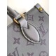Replica LV Mini borsa tote Onthego m45653 m12465 grigio Imitazioni Replica qualità specchio LV Mini borsa tote Onthego m45653 m12465 grigio