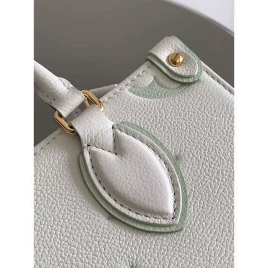 Replica qualità specchio LV Mini borsa tote Onthego M45661 M45653 Beige