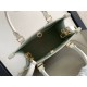 Replica qualità specchio LV Mini borsa tote Onthego M45661 M45653 Beige