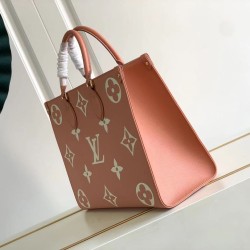 Replica LV Mini borsa tote Onthego MM M45495 M45595 Imitazioni Replica qualità specchio LV Mini borsa tote Onthego MM M45495 M45595