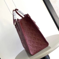 Replica Bora Pari all'originale replica tote Louis Vuitton Onthego MM M45607 M45595 Rosso Imitazioni Replica qualità specchio Bora Pari all'originale replica tote Louis Vuitton Onthego MM M45607 M45595 Rosso