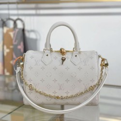 Replica qualità specchio Qualità superiore replica Speedy Bandoulière 25 M26690 Bianco