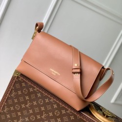 Replica qualità specchio Borsa a tracolla Louis Vuitton Low Key Messenger M26532 Marrone