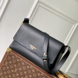 Replica qualità specchio Borsa a tracolla Louis Vuitton Low Key Messenger M13148 Nero