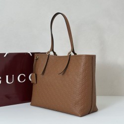 Replica Borsa tote media Gucci GG Emblem 847456 Bordeaux Imitazioni Replica qualità specchio Borsa tote media Gucci GG Emblem 847456 Bordeaux