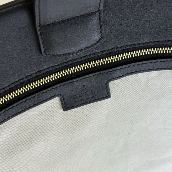 Replica Gucci 833660 Borse Alta Qualità a secchiello piccola Nera Imitazioni Replica qualità specchio Gucci 833660 Borse Alta Qualità a secchiello piccola Nera