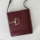 Replica qualità specchio Gucci 833660 Borsa a secchiello piccola Bordeaux