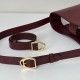 Replica qualità specchio Gucci 833660 Borsa a secchiello piccola Bordeaux