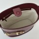 Replica qualità specchio Gucci 833660 Borsa a secchiello piccola Bordeaux