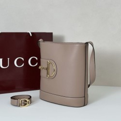 Gucci 833660 Borsa a secchiello piccola Rosa Gucci 833660 Borsa a secchiello piccola Rosa