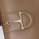 Replica qualità specchio Gucci 833660 Borsa a secchiello piccola Marrone