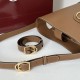 Replica qualità specchio Gucci 833660 Borsa a secchiello piccola Marrone
