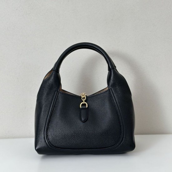 Replica qualità specchio Borsa a mano media Gucci Softbit 837467 Nero
