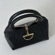Replica qualità specchio Borsa a mano media Gucci Softbit 837467 Nero