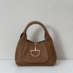 Replica qualità specchio Borse Firmate  a mano media Gucci Softbit 837467 Marrone