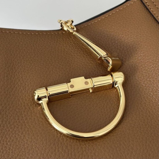 Replica Borse Firmate a mano media Gucci Softbit 837467 Marrone Imitazioni Replica qualità specchio Borse Firmate a mano media Gucci Softbit 837467 Marrone