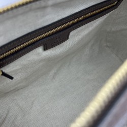 Borsa a mano media Gucci Ophidia GG 772065 Marrone