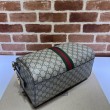 Borsa a mano media Gucci Ophidia GG 772065 Marrone