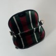 Borse Replica Alta Qualità a secchiello piccola Gucci GG Emblem 815118 Nera