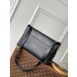 Borsa a tracolla LV Low Key Messenger M13148 Nero