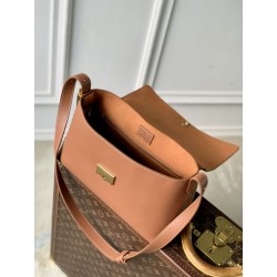 Borsa a tracolla LV Low Key Messenger M26532 Marrone