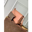Borsa a tracolla LV Low Key Messenger M26532 Marrone