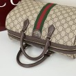 Borse Replica bauletto grande Gucci Ophidia Marrone 836824