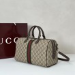 Borse Replica bauletto grande Gucci Ophidia Marrone 836824