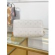 Qualità superiore replica Speedy Bandoulière 25 M26690 Bianco