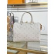 Qualità superiore replica Speedy Bandoulière 25 M26690 Bianco