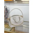 Qualità superiore replica Speedy Bandoulière 25 M26690 Bianco