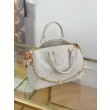 Qualità superiore replica Speedy Bandoulière 25 M26690 Bianco