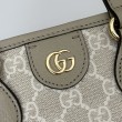 Qualità superiore replica tote piccola Gucci Ophidia 811716 marrone