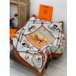 Cashmere reversibile Hermès Rare Treasures Fazzoletto 140 01