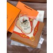 Cashmere reversibile Hermès Rare Treasures Fazzoletto 140 01