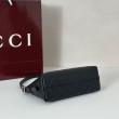 Gucci 847450 Borsa a tracolla piccola GG Emblem Nero