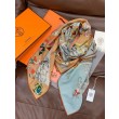 Hermès Equestrian Academy Velluto reversibile Scialle 140 01