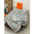 Hermès Rare Treasures Fazzoletto in cashmere reversibile 140 02