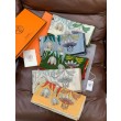 Pari all'originale replica Hermès Rare Treasures Fazzoletto in cashmere reversibile 140 03