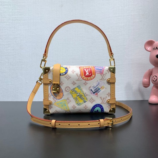 LV M14606 Borsa media Side Trunk Monogram Dune Flight Mode