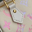 LV M25591 Borsa Nano Speedy in delicati colori da sogno