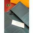Pari all'originale replica LV M61697 Portafoglio Brazza Monogram Eclipse Verde Pari all'originale replica LV M61697 Portafoglio Brazza Monogram Eclipse Verde