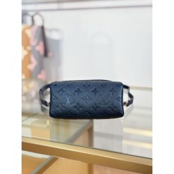 LV Nano Speedy Handbag M26510 Blu scuro