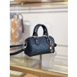 LV Nano Speedy Handbag M26510 Blu scuro