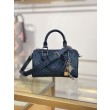 LV Nano Speedy Handbag M26510 Blu scuro