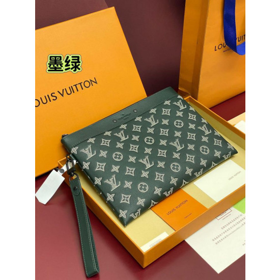 LV Pochette Pochette da viaggio M81570 Verde LV Pochette Pochette da viaggio M81570 Verde