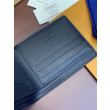 LV Portafogli multipli M61695 Blu