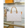LV Speedy Soft 30 Lucky Bag M15108 Bianco bicolore