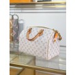 LV Speedy Soft 30 Lucky Bag M15108 Bianco bicolore