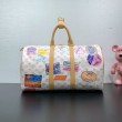 M14736 Borsa da viaggio LV Keepall Bandoulière 45 Monogram Dune